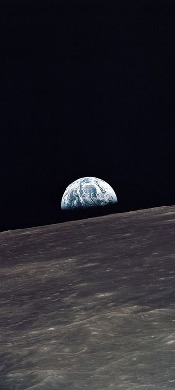 NASA, Apollo 10 Earthrise, photograph, Wikimedia Commons, May 26, 1969, accessed January 24, 2017, https://commons.wikimedia.org/wiki/Category:Earthrise#/media/File:Apollo_10_earthrise.jpg.